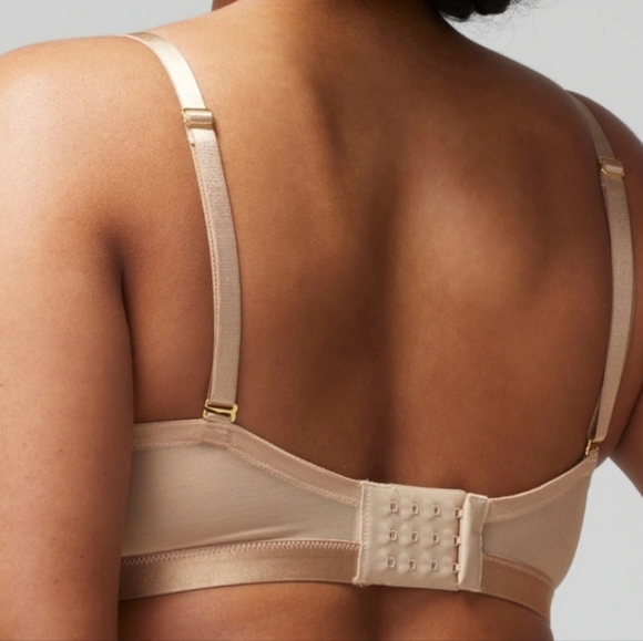 Soma Lightest Lift Smooth Perfect Coverage 36 H Nude Tan Padded Cups Adjustable - Picture 2 of 6